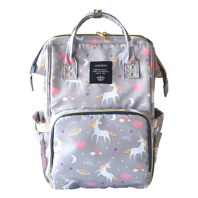 Unicorn backpack outlet diaper bag