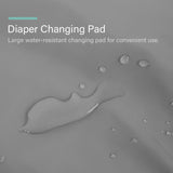 The Baby Concept Gray Diaper Changing Pad