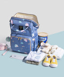The Baby Concept Ocean Blue Portable Diaper Bag