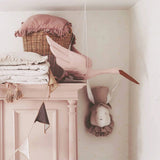 The Baby Concept Wall Hanging Pink Swan