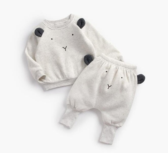 The Baby Concept Sheep Pullover Sweatshirt and Pants Set