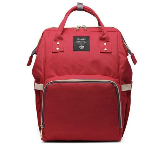 The Baby Concept Red Portable Diaper Bag