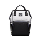 The Baby Concept Black and White Portable Diaper Bag
