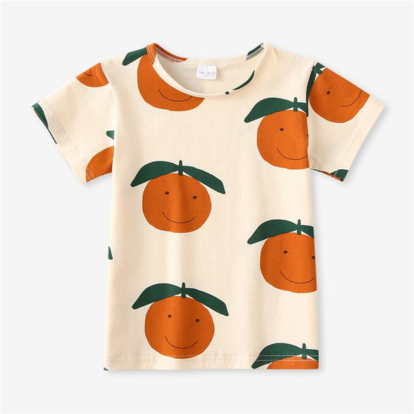 The Baby Concept Orange Fruit Cotton T-Shirt