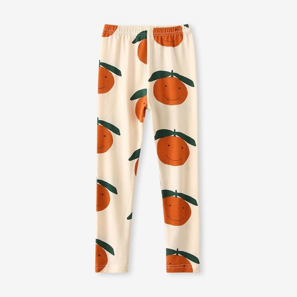The Baby Concept Orange Fruit Cotton Trousers