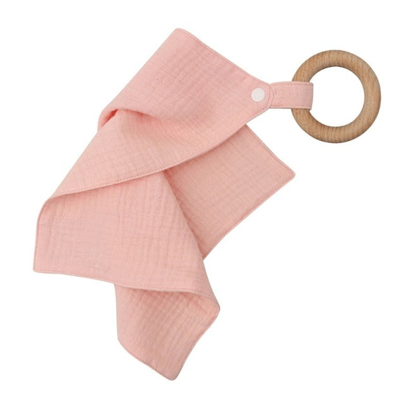 The Baby Concept Pink Teether Comforter