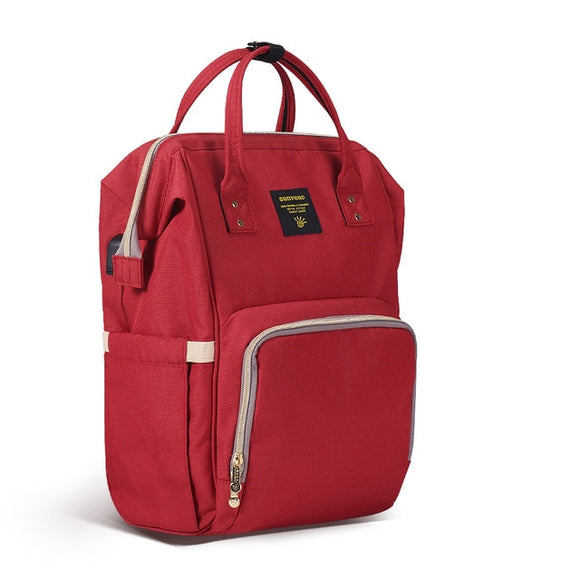 The Baby Concept Mama Red Organizer Bag