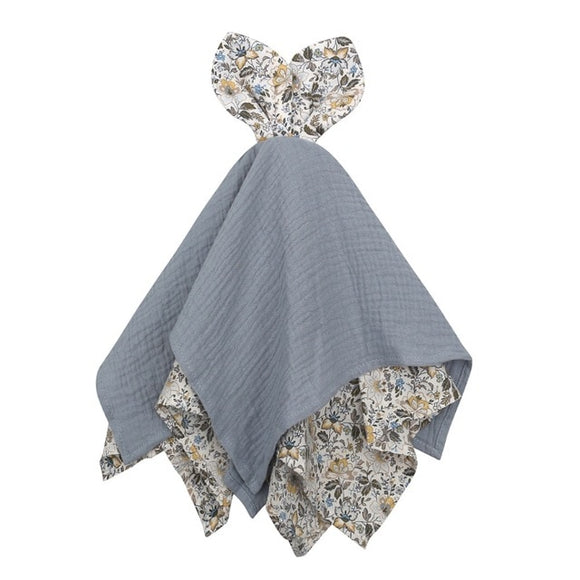 The Baby Concept Dusty Blue Floral Comforter