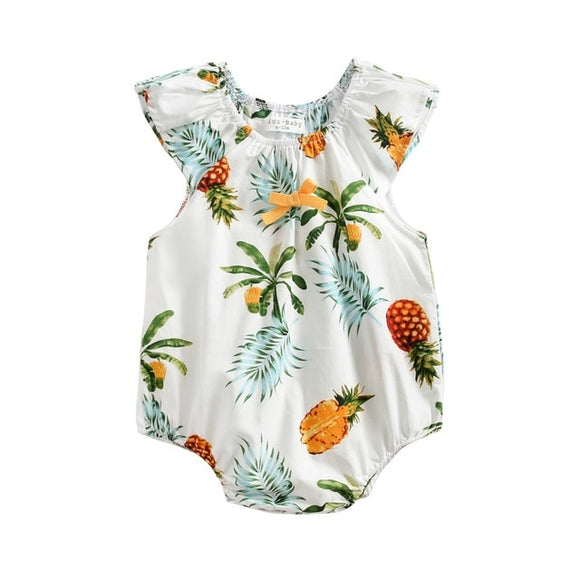 The Baby Concept Pineapple Baby Girl Romper